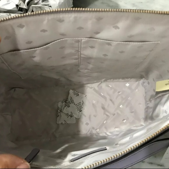 Cameron pocket tote Cameron icy lavender NWT - Picture 3 of 8